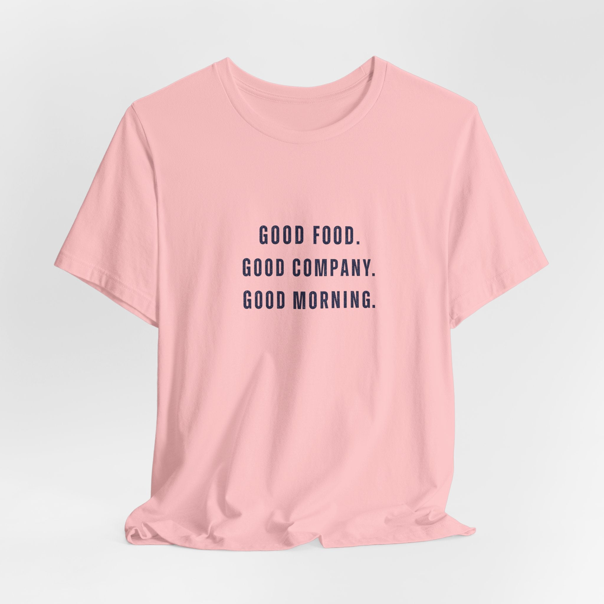 Breakfast Club Lake T‑Shirt — "Good Food. Good Company. Good Morning."
