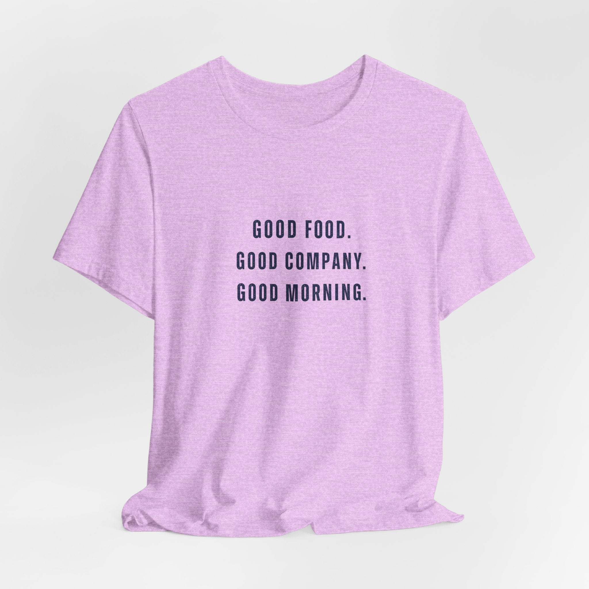Breakfast Club Lake T‑Shirt — "Good Food. Good Company. Good Morning."