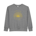 Toddler Sweatshirt - 'Lamb Lake' Sunrise Graphic Pullover for Kids
