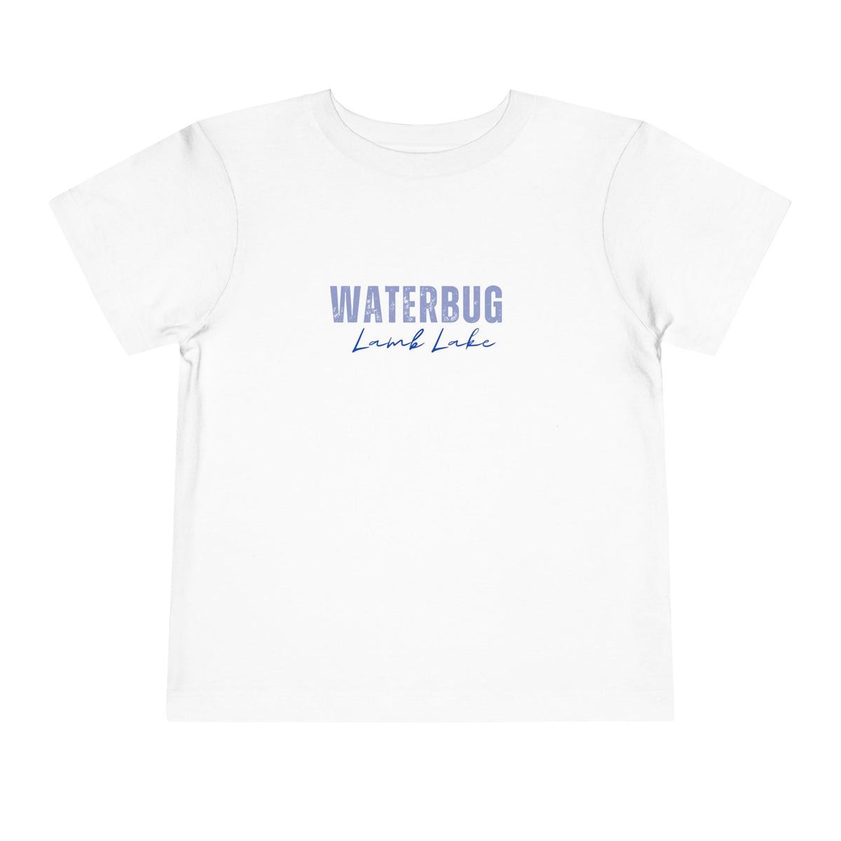 Toddler Tee — "WATERBUG Lamb Lake" Water-Inspired Kids T-Shirt
