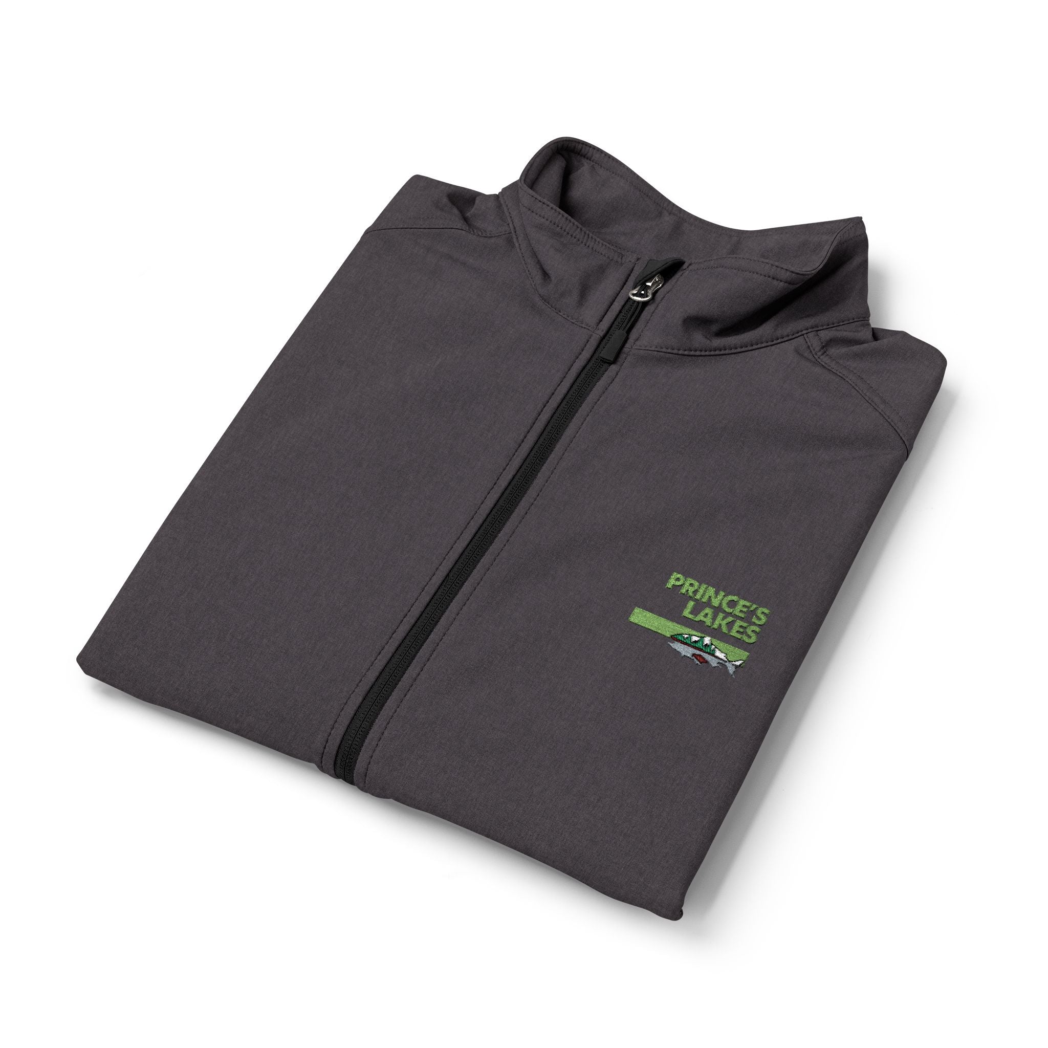 Men's Soft Shell Vest — Prince's Lakes Logo Chest