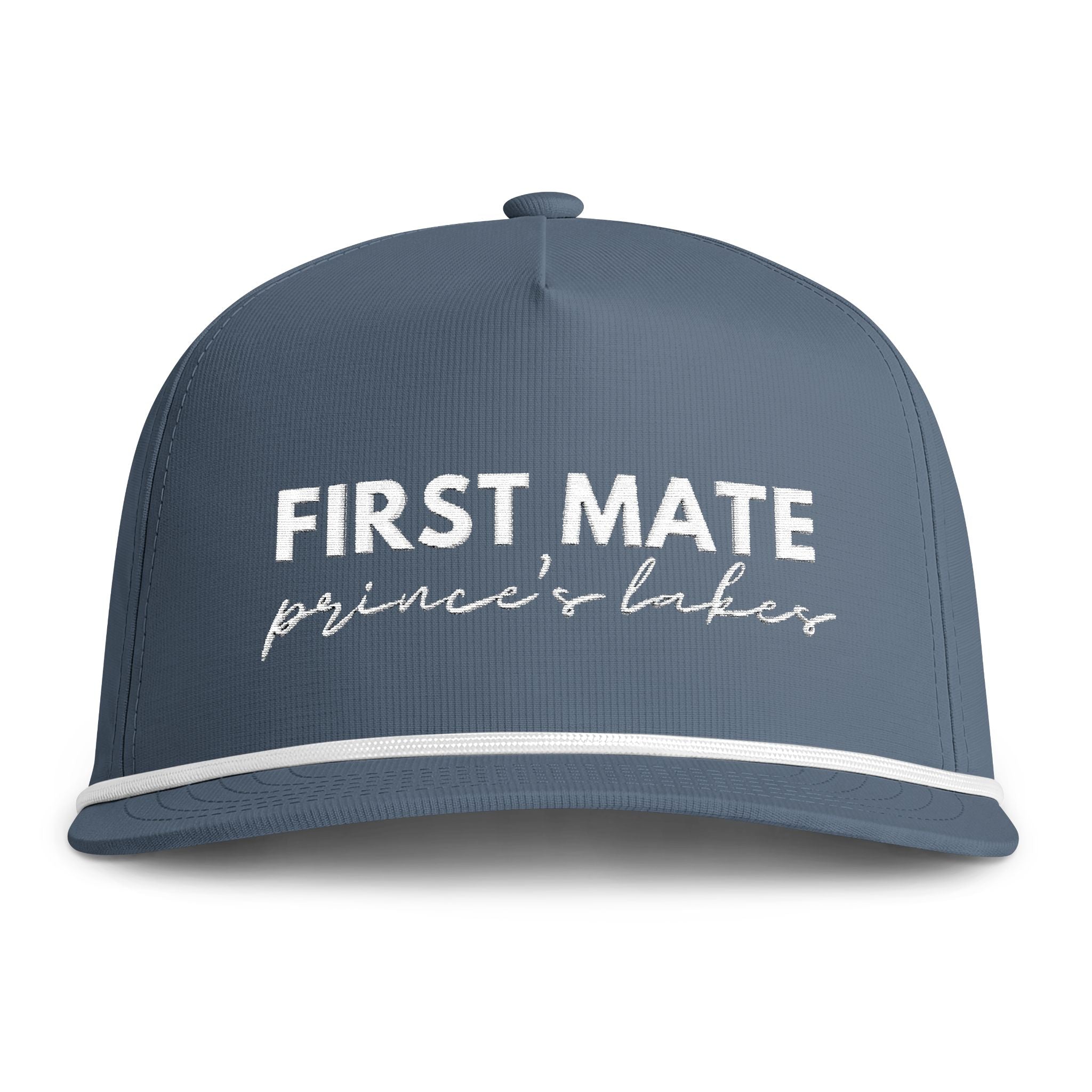 First Mate Rope Cap – Sunwashed Nautical Hat