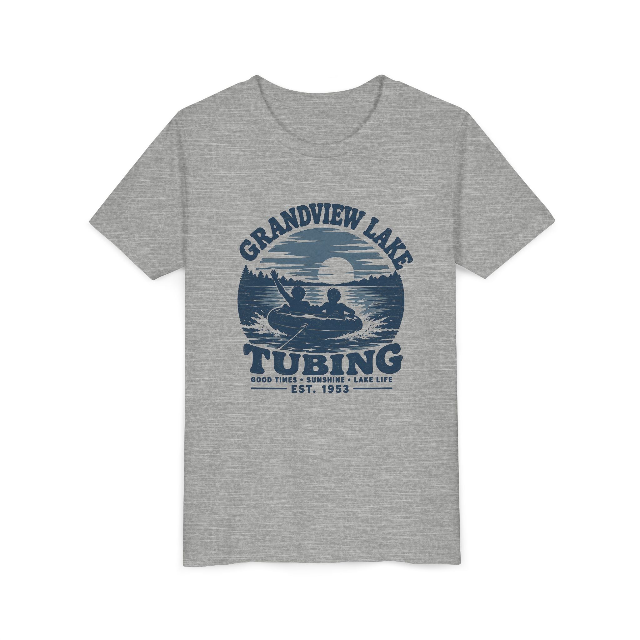 Youth T-Shirt - Grandview Lake Tubing Vintage Design