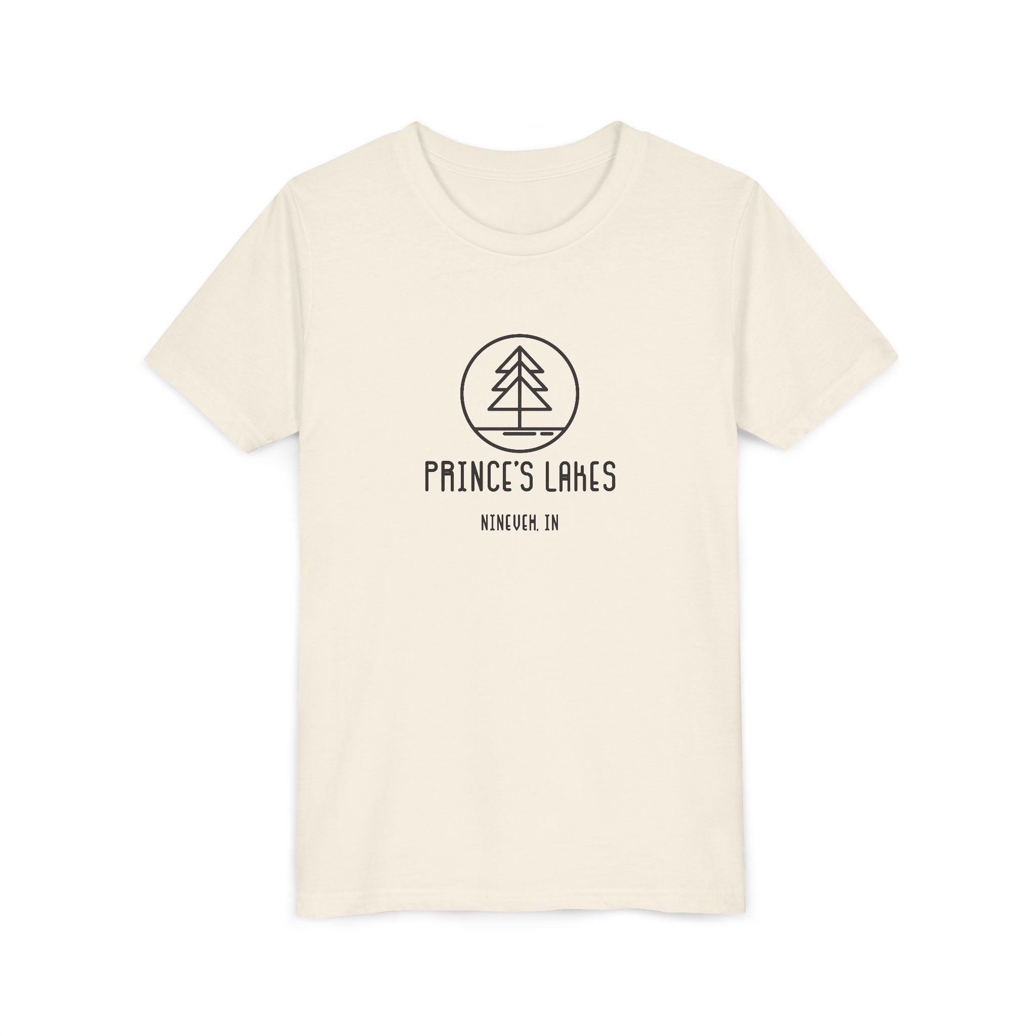 Youth Tee — 'Prince's Lakes' Retro Camp Kids T-Shirt