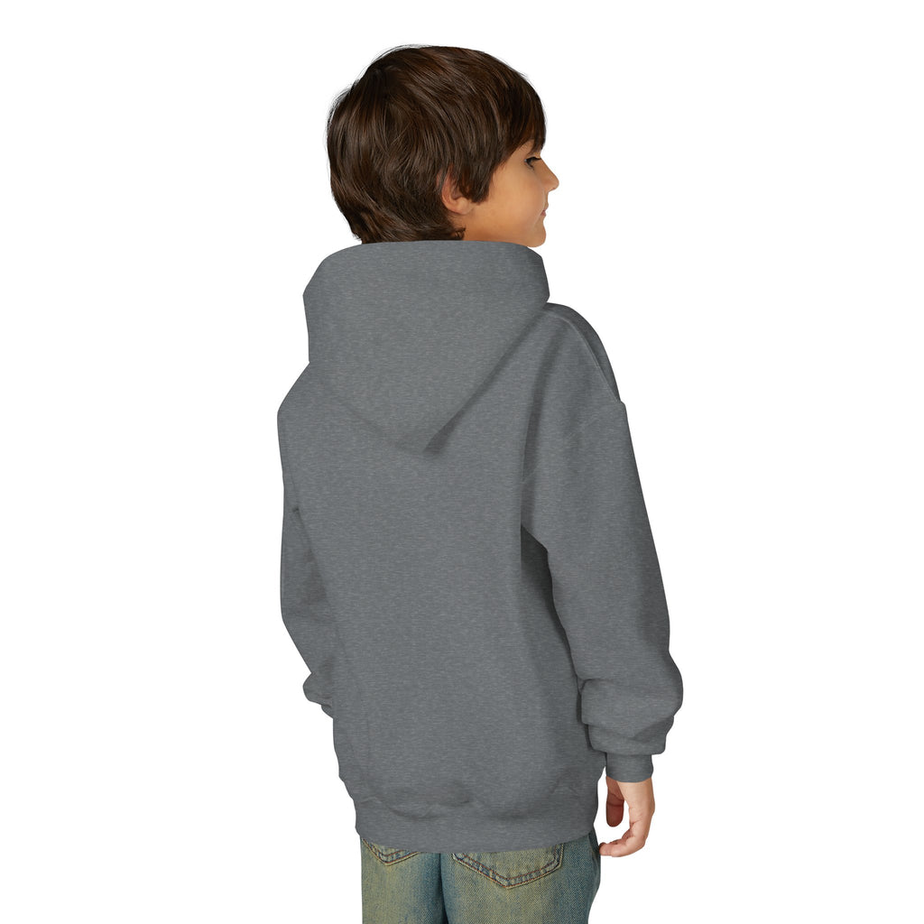 Youth Hoodie — Minimal 'grandview lake' Chest Logo Streetwear