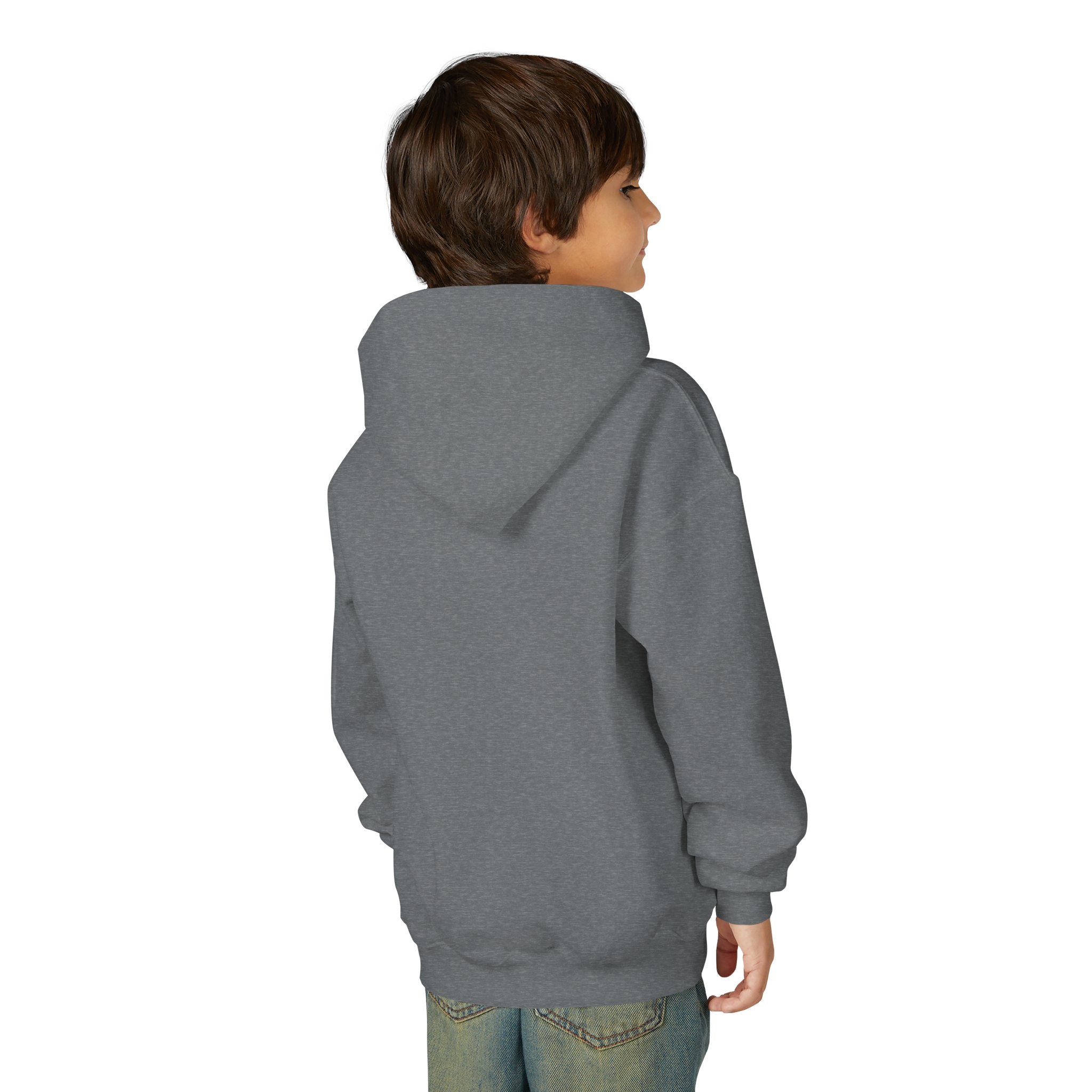 Youth Hoodie — Minimal 'grandview lake' Chest Logo Streetwear