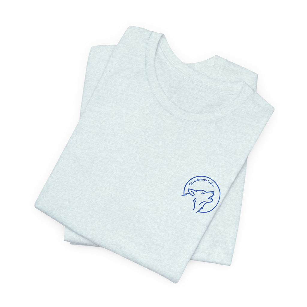 Grandview Full Moon Club Lake T-Shirt — Wolf Moon Graphic Tee
