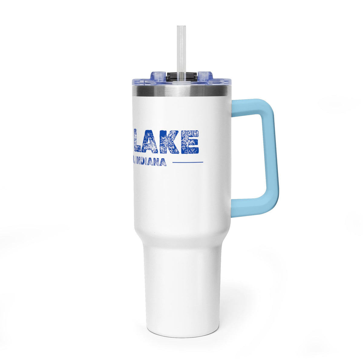 Lamb Lake Boat 40oz Vacuum Tumbler – Insulated Travel Mug