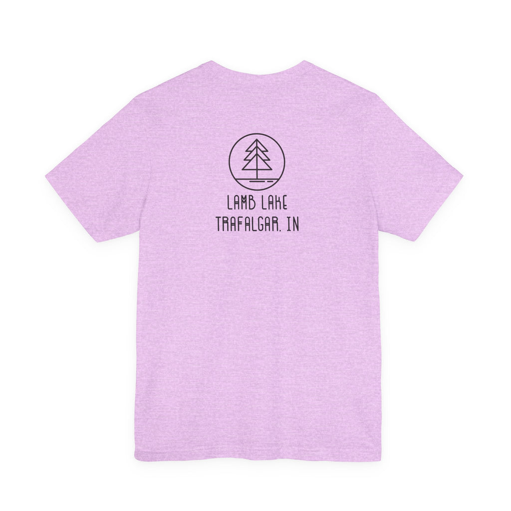 Lamb Lake Minimalist Tee — Lake Forest Graphic Short Sleeve Shirt