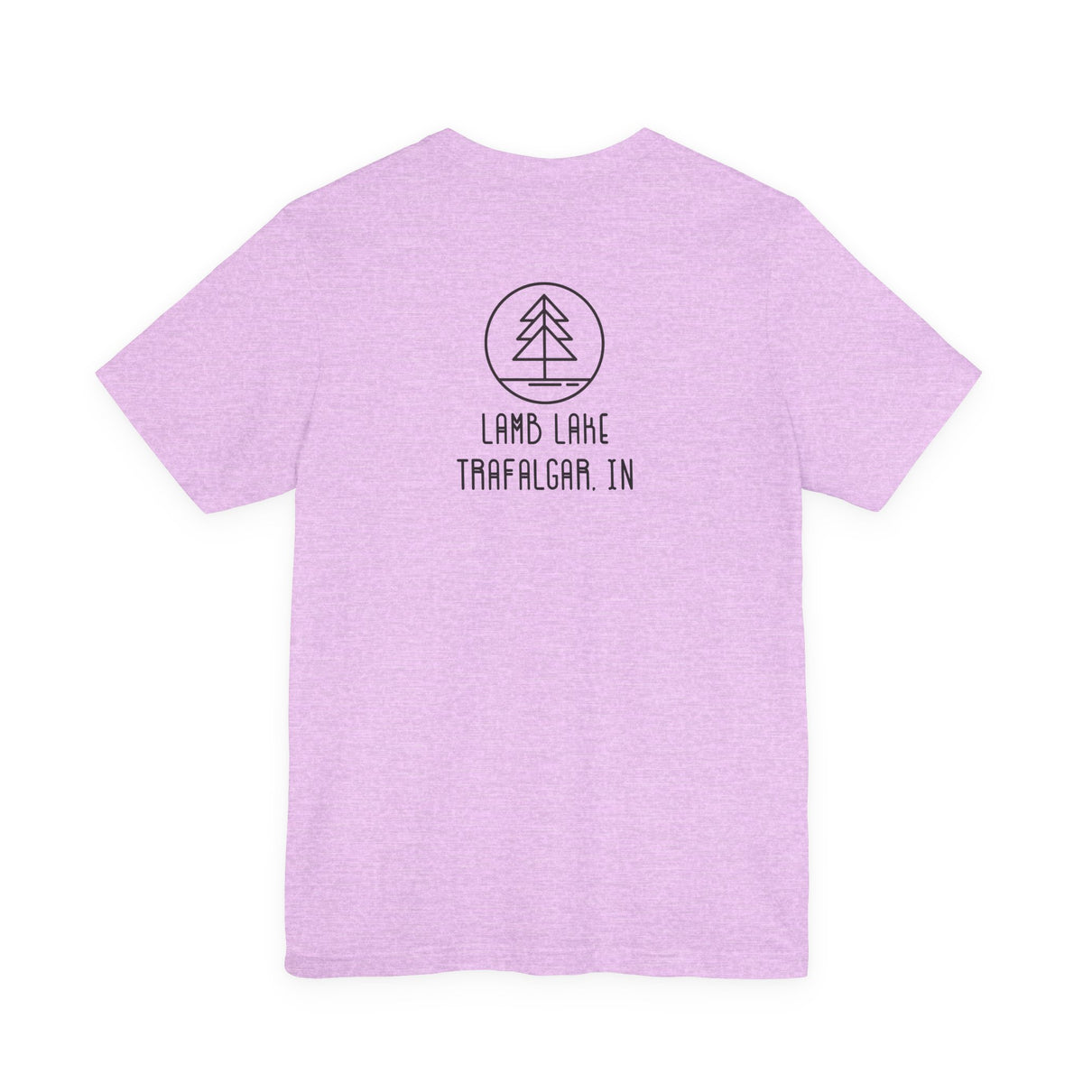 Lamb Lake Minimalist Tee — Lake Forest Graphic Short Sleeve Shirt