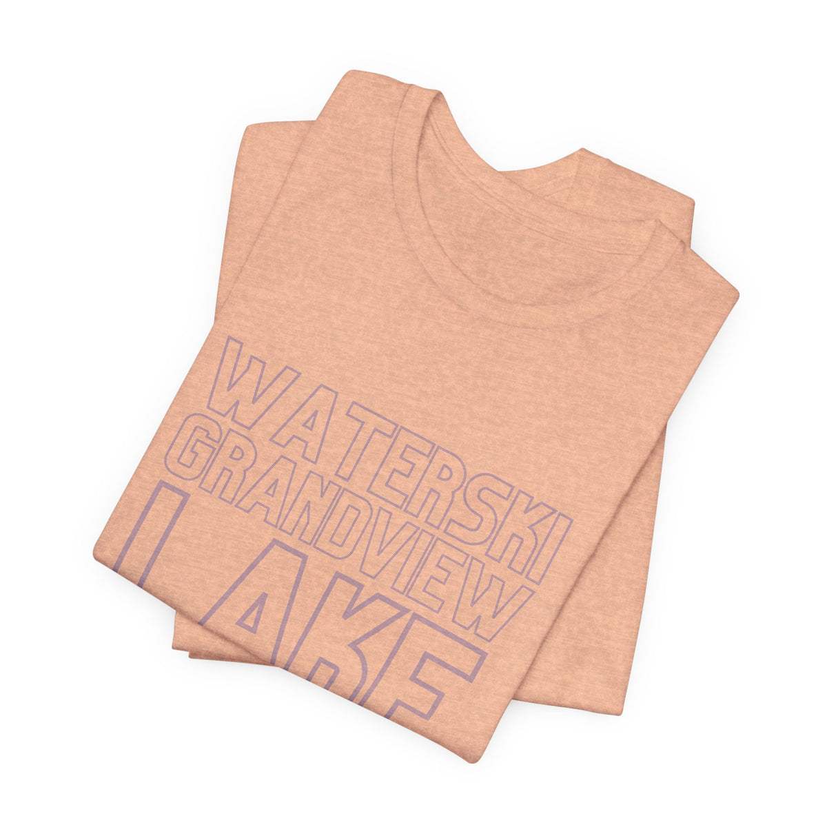 Grandview Lake Columbus Indiana Waterski Tee — Vintage Beach Town T‑Shirt