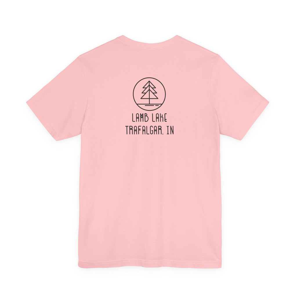 Lamb Lake Minimalist Tee — Lake Forest Graphic Short Sleeve Shirt
