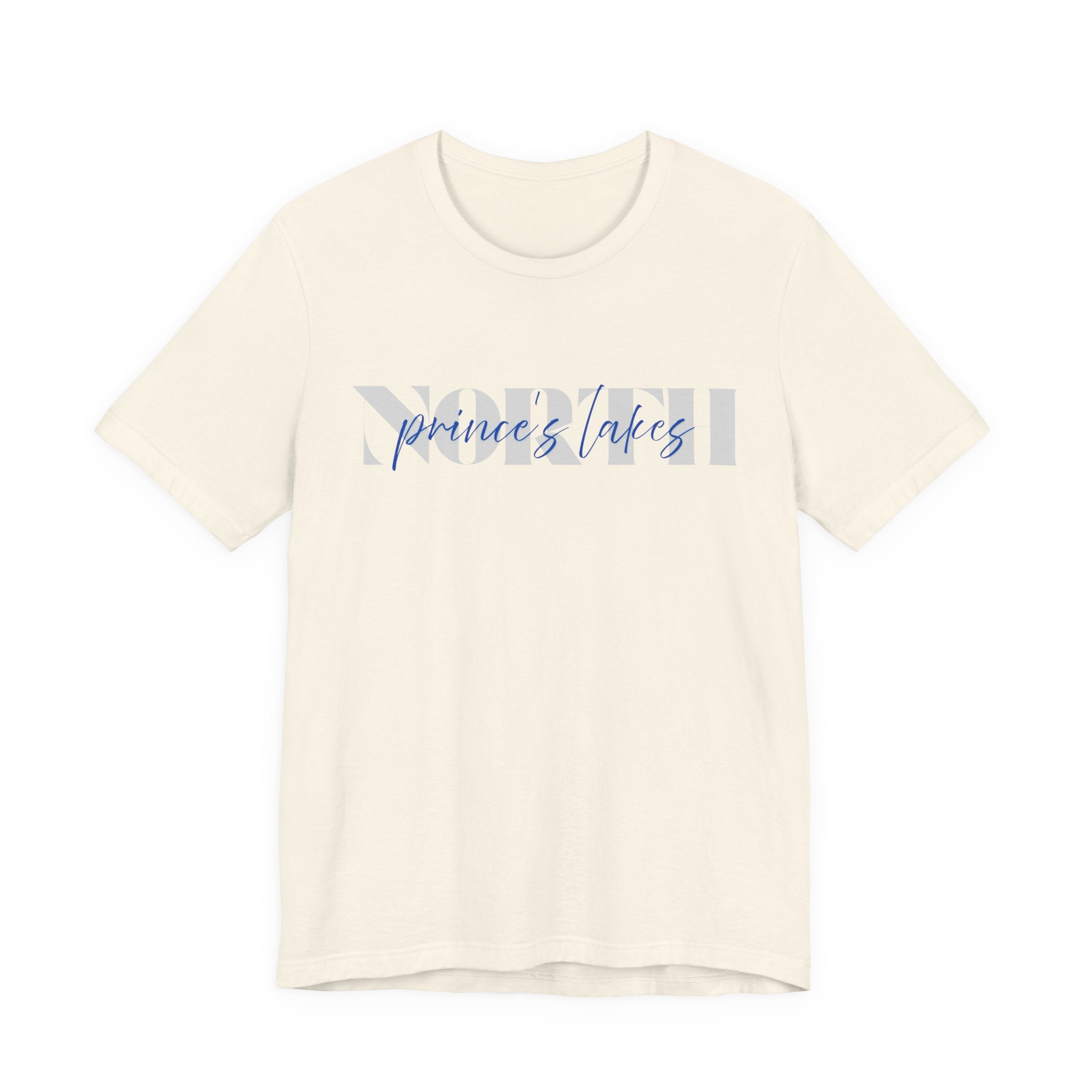 Prince's Lakes NORTH Tee — Script Graphic T-Shirt