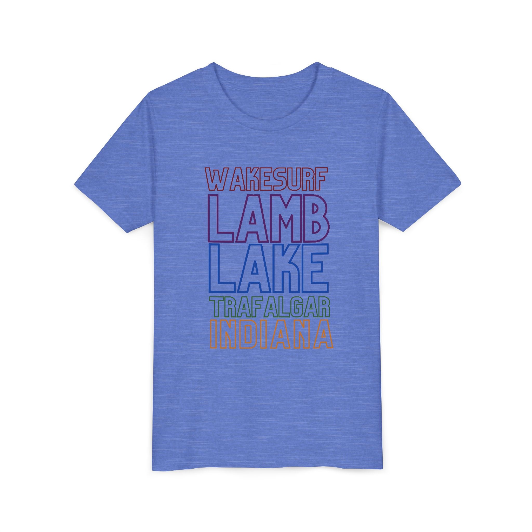 Youth Tee - Lamb Lake Columbus Indiana Wakesurf (Kids)