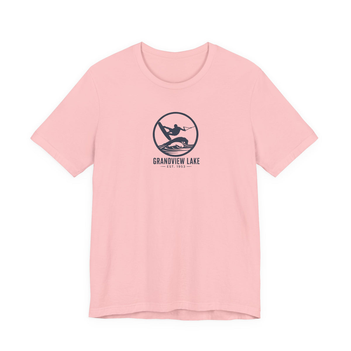 Grandview Lake Wakesurf Emblem Tee — Unisex