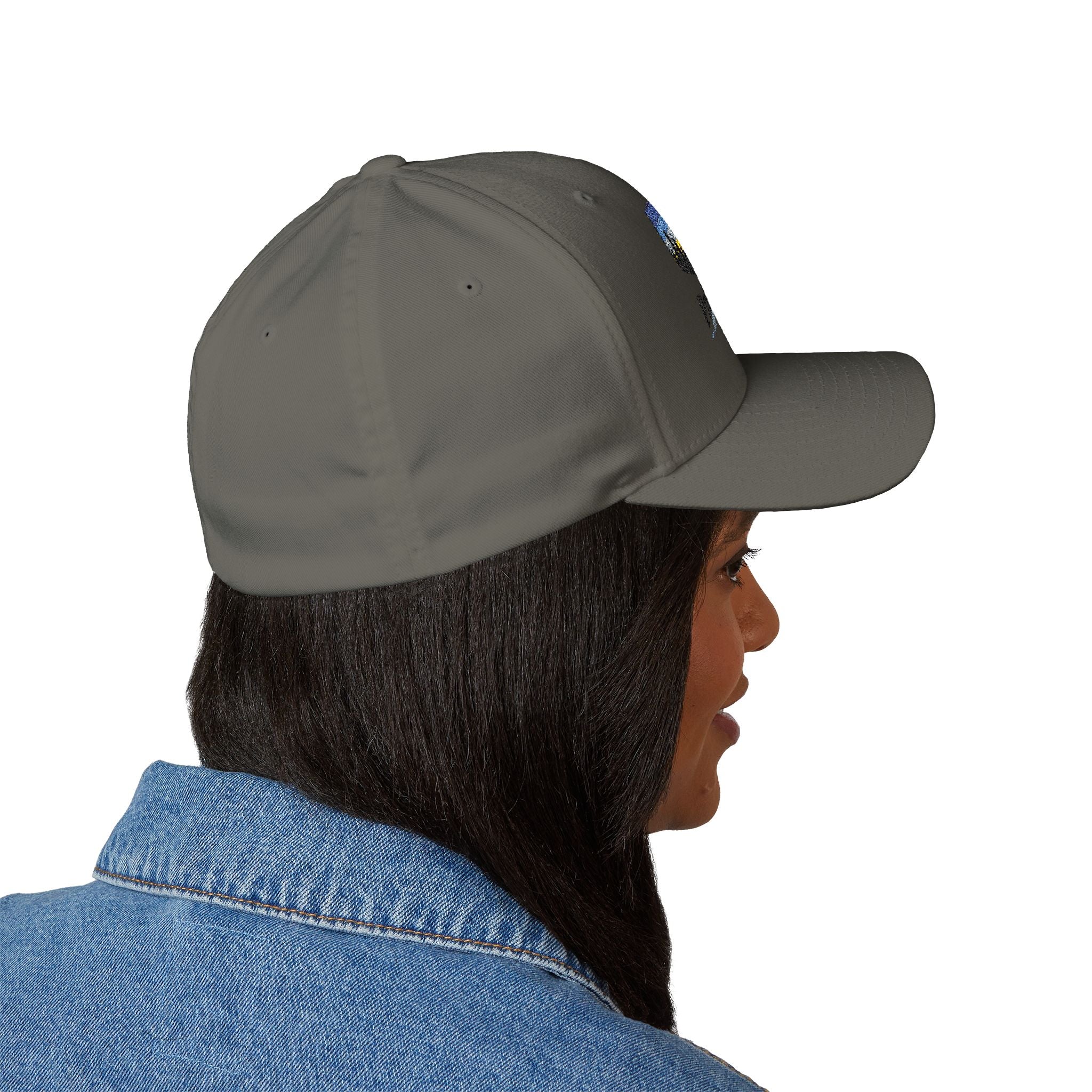 Prince’s Lakes Embroidered Cap — Scenic Lake Sunset Hat