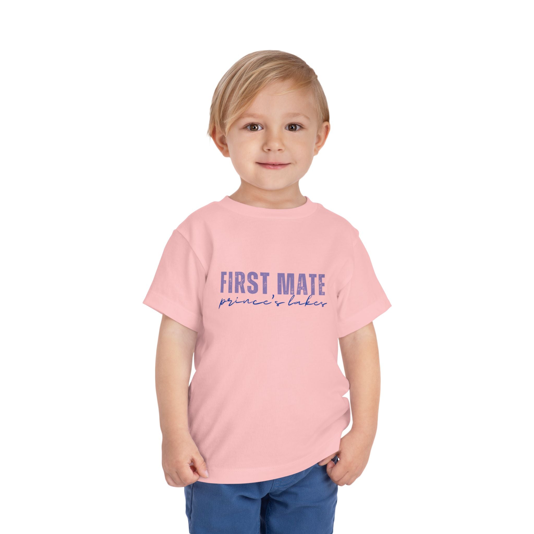First Mate Toddler Tee — 'First Mate, Prince's Lakes' Nautical Shirt
