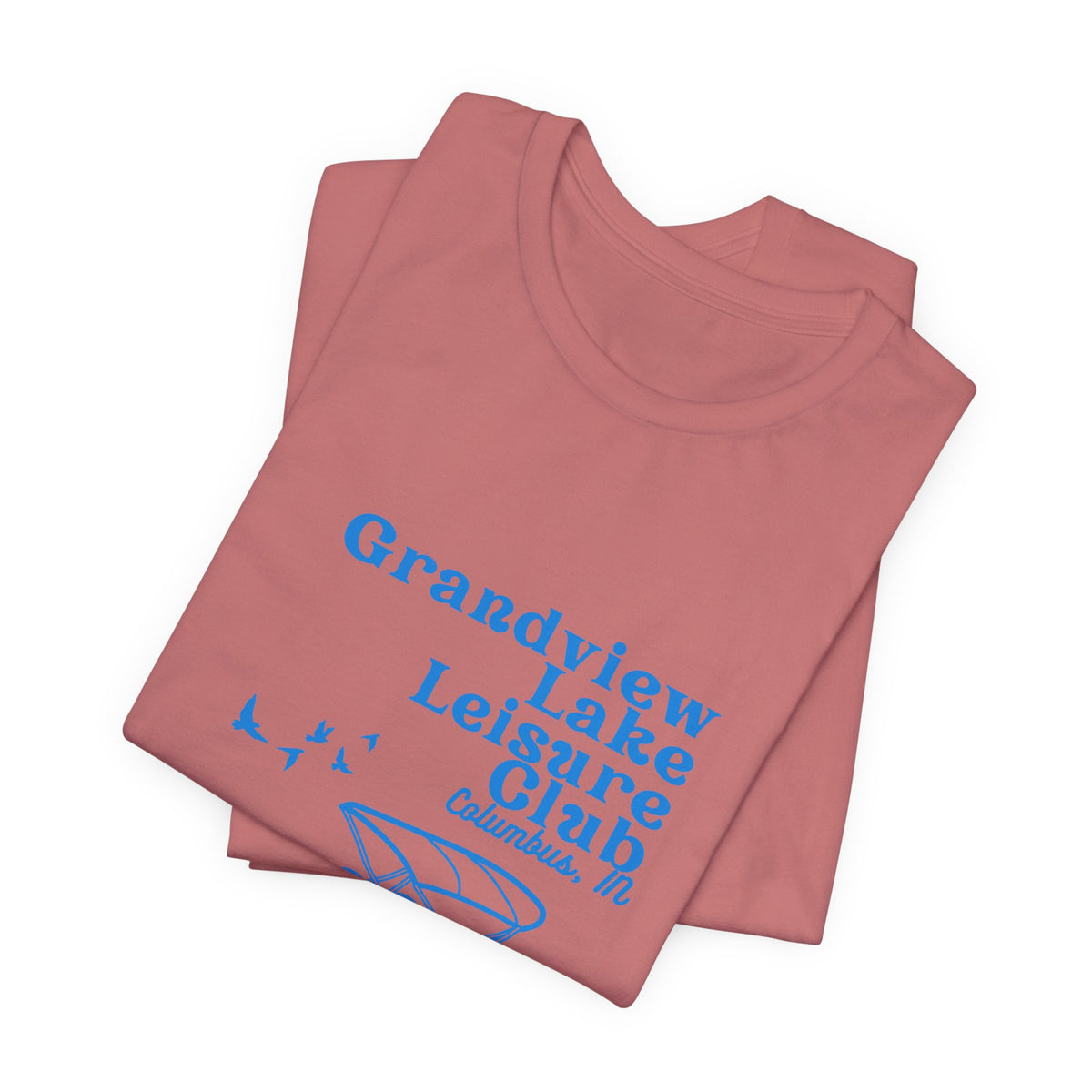 Pontoon Tee – "Grandview Lake Leisure Club" Vintage Boating T-Shirt