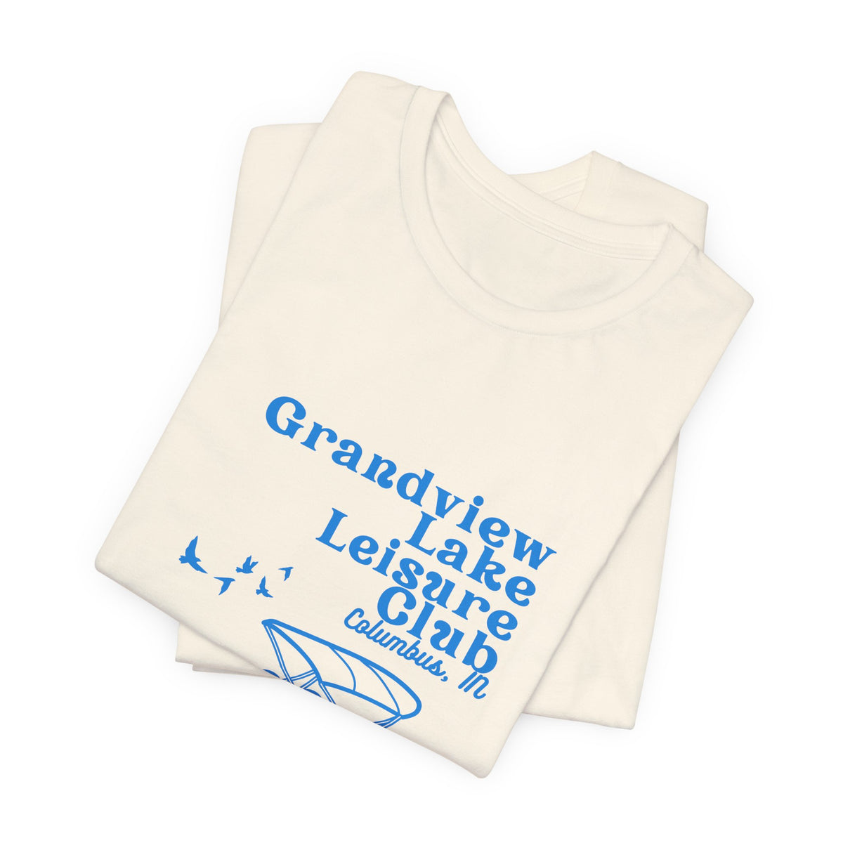 Pontoon Tee – "Grandview Lake Leisure Club" Vintage Boating T-Shirt