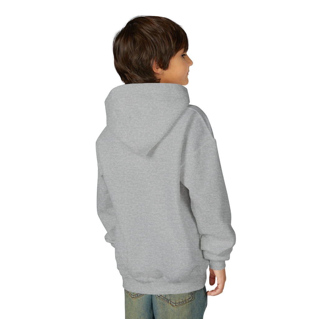 Youth Hoodie — Minimal 'grandview lake' Chest Logo Streetwear