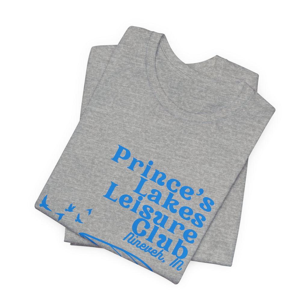 Lake Club Pontoon Boat Tee – "Prince's Lakes Leisure Club" Vintage Boating T-Shirt