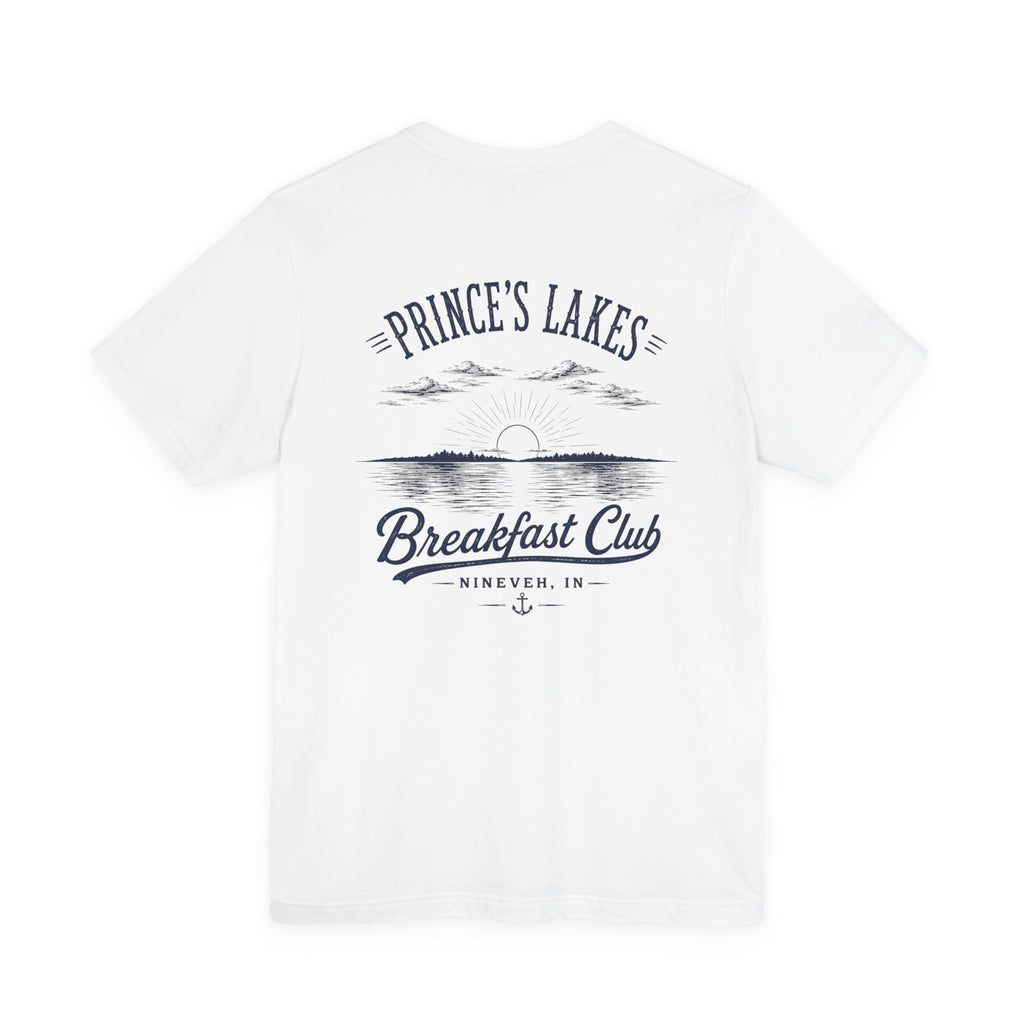Breakfast Club Lake T‑Shirt — "Good Food. Good Company. Good Morning."