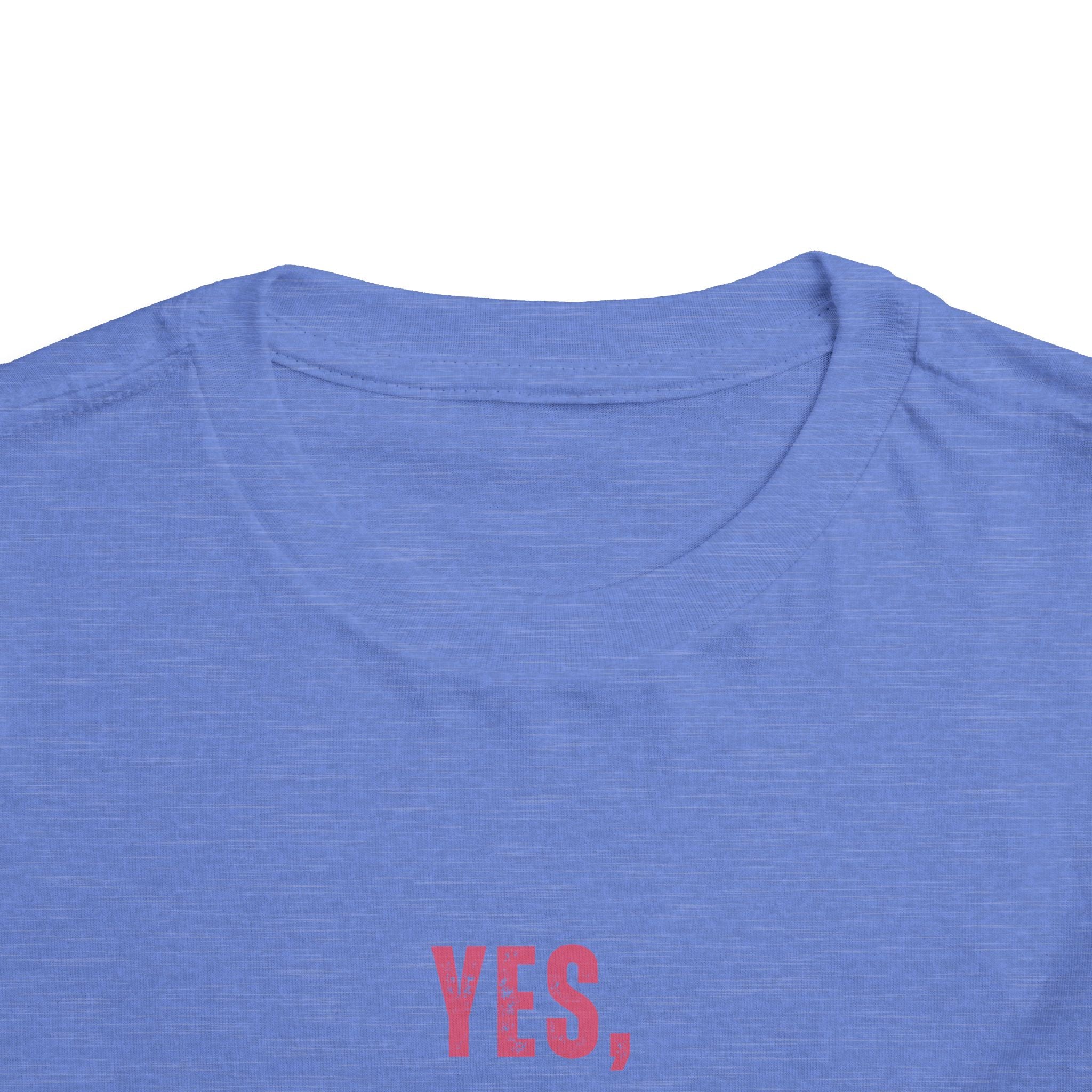 Toddler Tee — "Yes, I Am a Pirate" Text Kids Shirt