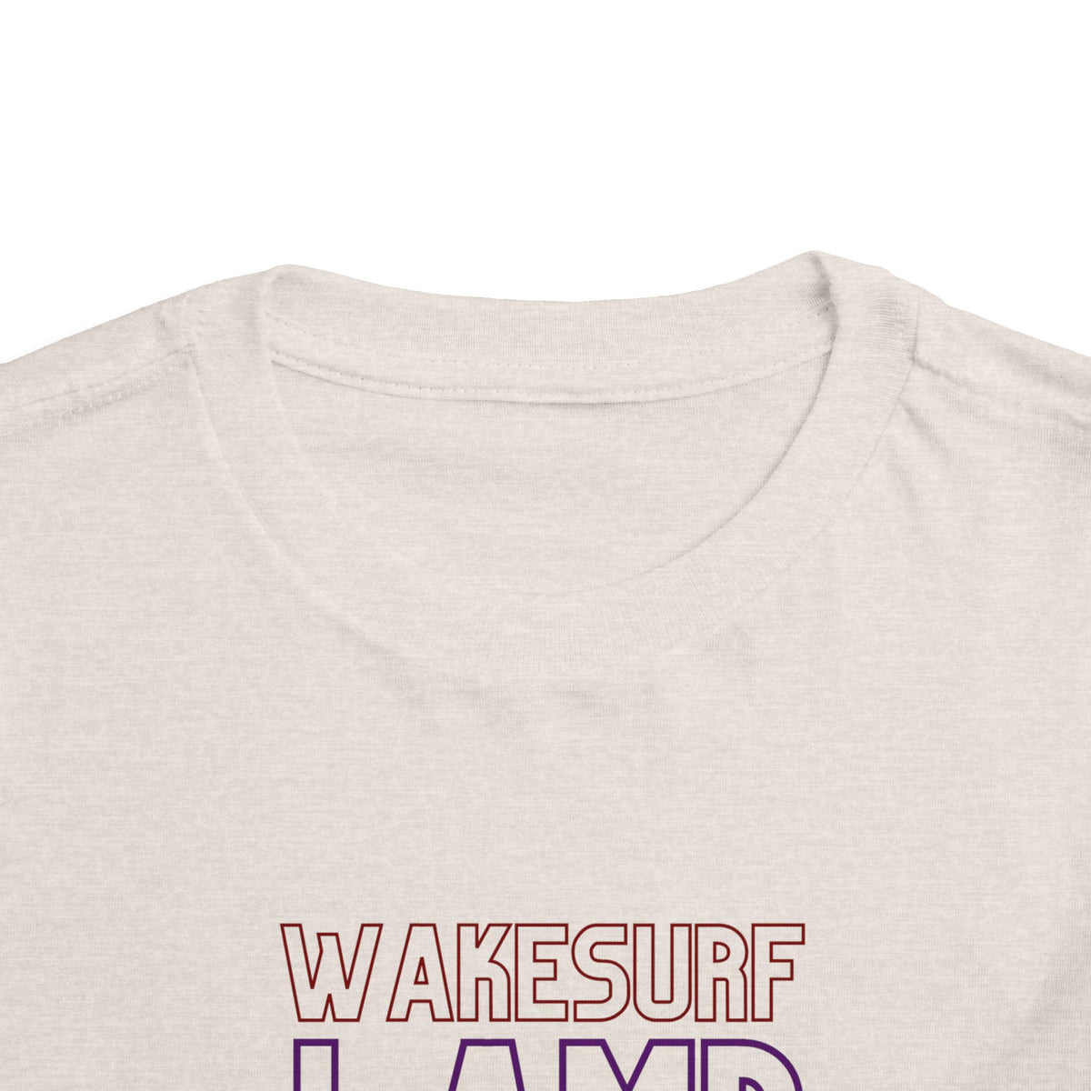 Lamb Lake Trafalgar Indiana Toddler Tee — Wakesurf Summer Shirt