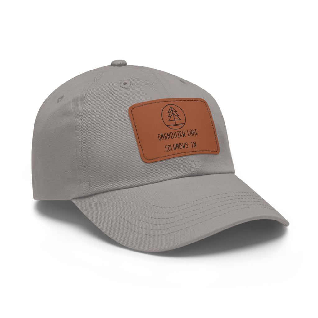 Leather Patch Hat — Grandview Lake Outdoor Baseball Cap