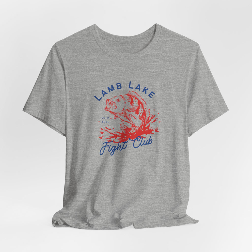Lamb Lake Fight Club Fishing T-Shirt