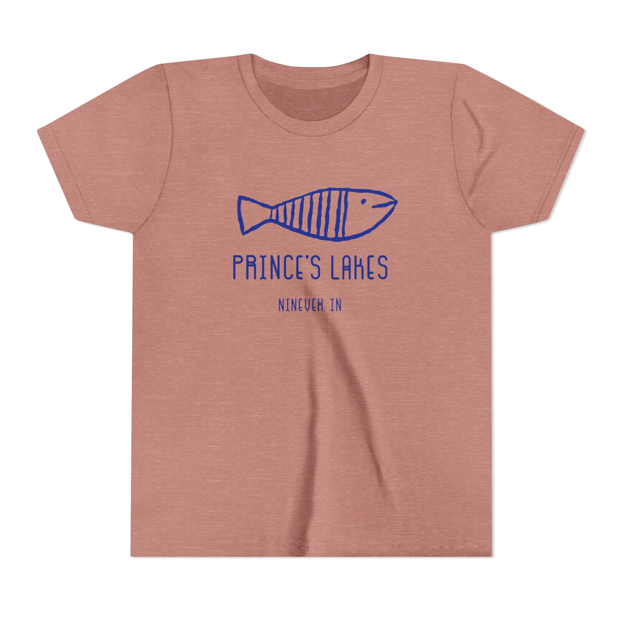 Youth Tee — 'Prince's Lakes' Retro Fish Kids T-Shirt