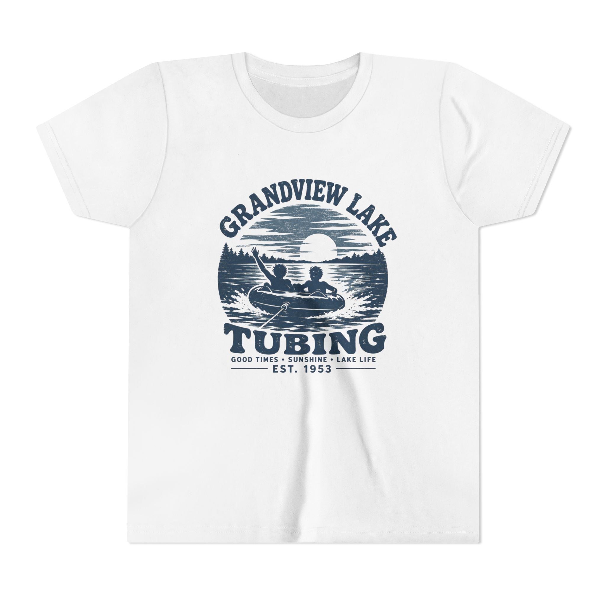 Youth T-Shirt - Grandview Lake Tubing Vintage Design