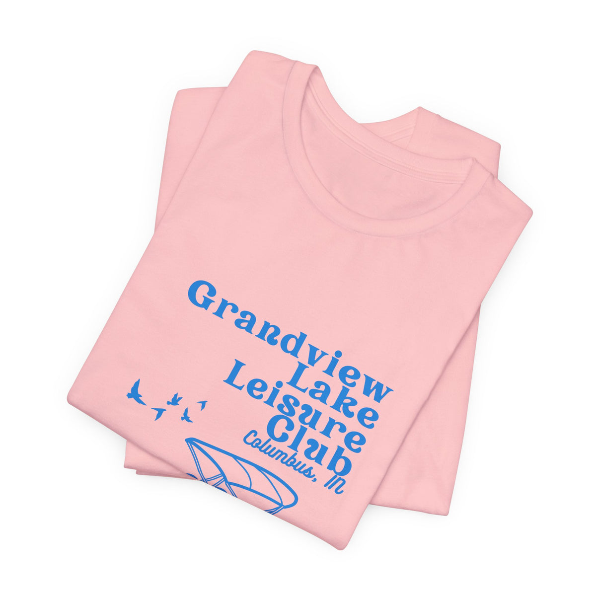 Pontoon Tee – "Grandview Lake Leisure Club" Vintage Boating T-Shirt