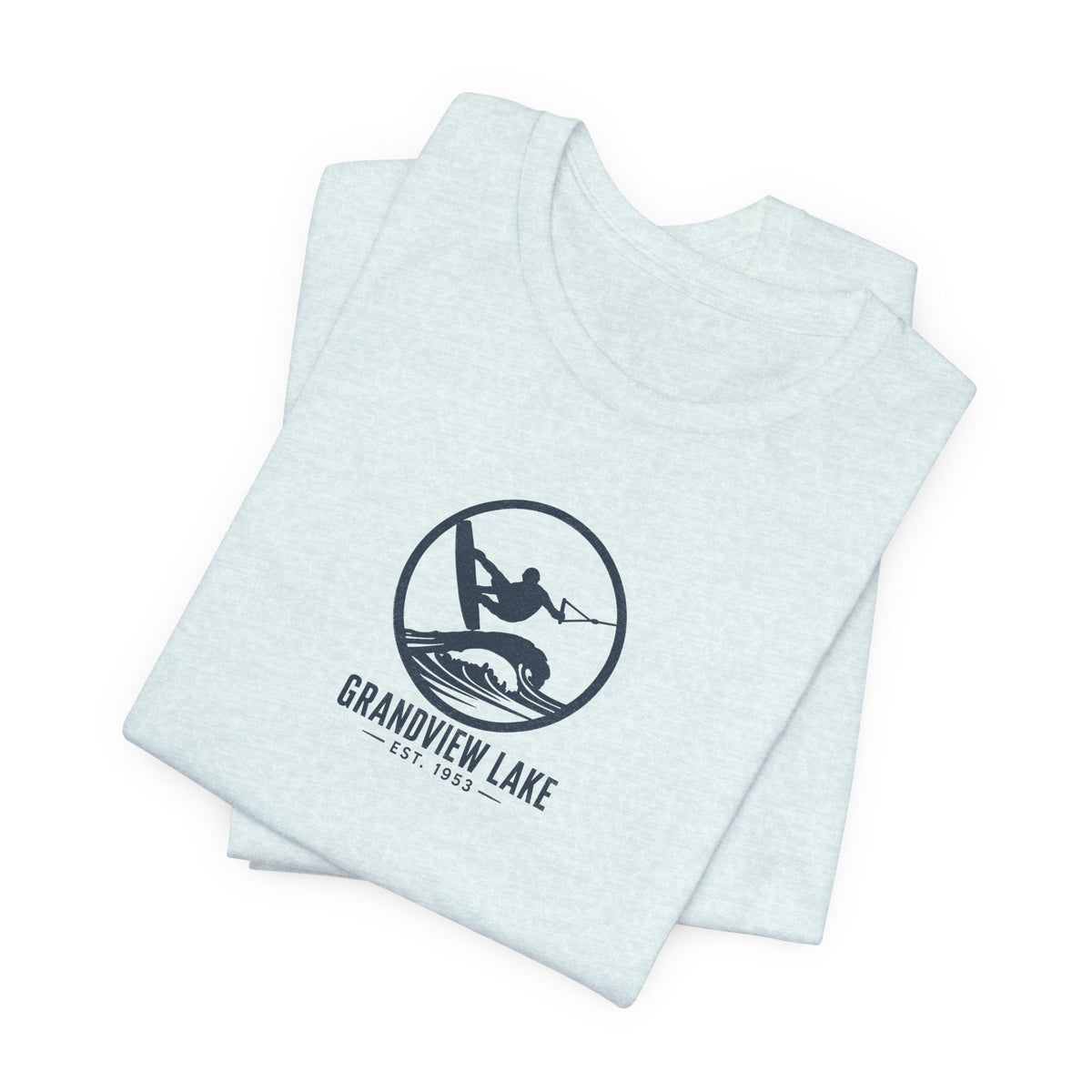 Grandview Lake Wakesurf Emblem Tee — Unisex