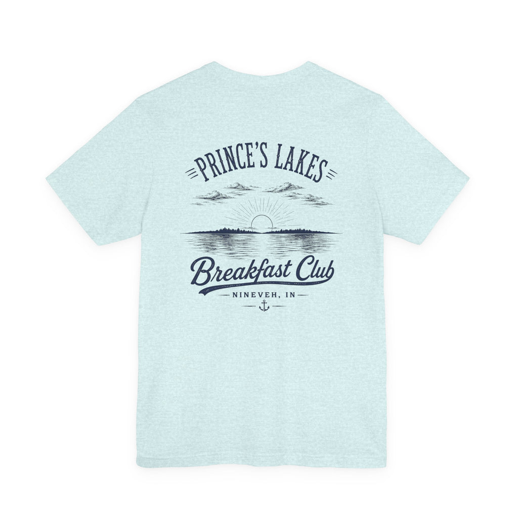 Breakfast Club Lake T‑Shirt — "Good Food. Good Company. Good Morning."