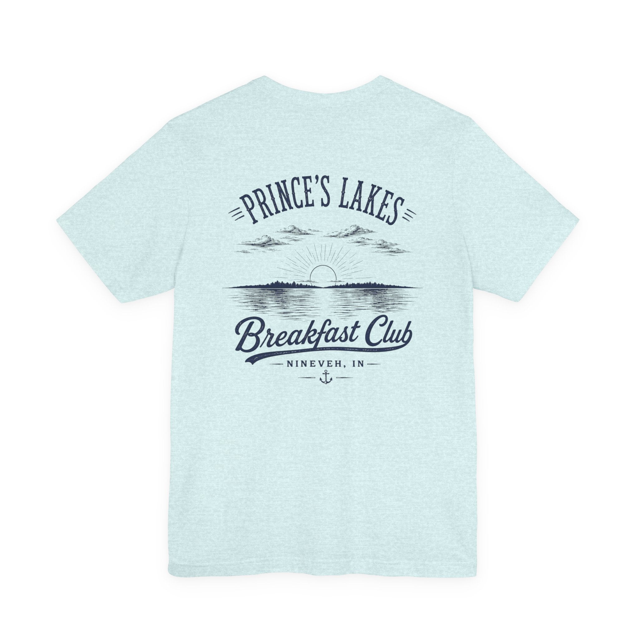 Breakfast Club Lake T‑Shirt — "Good Food. Good Company. Good Morning."