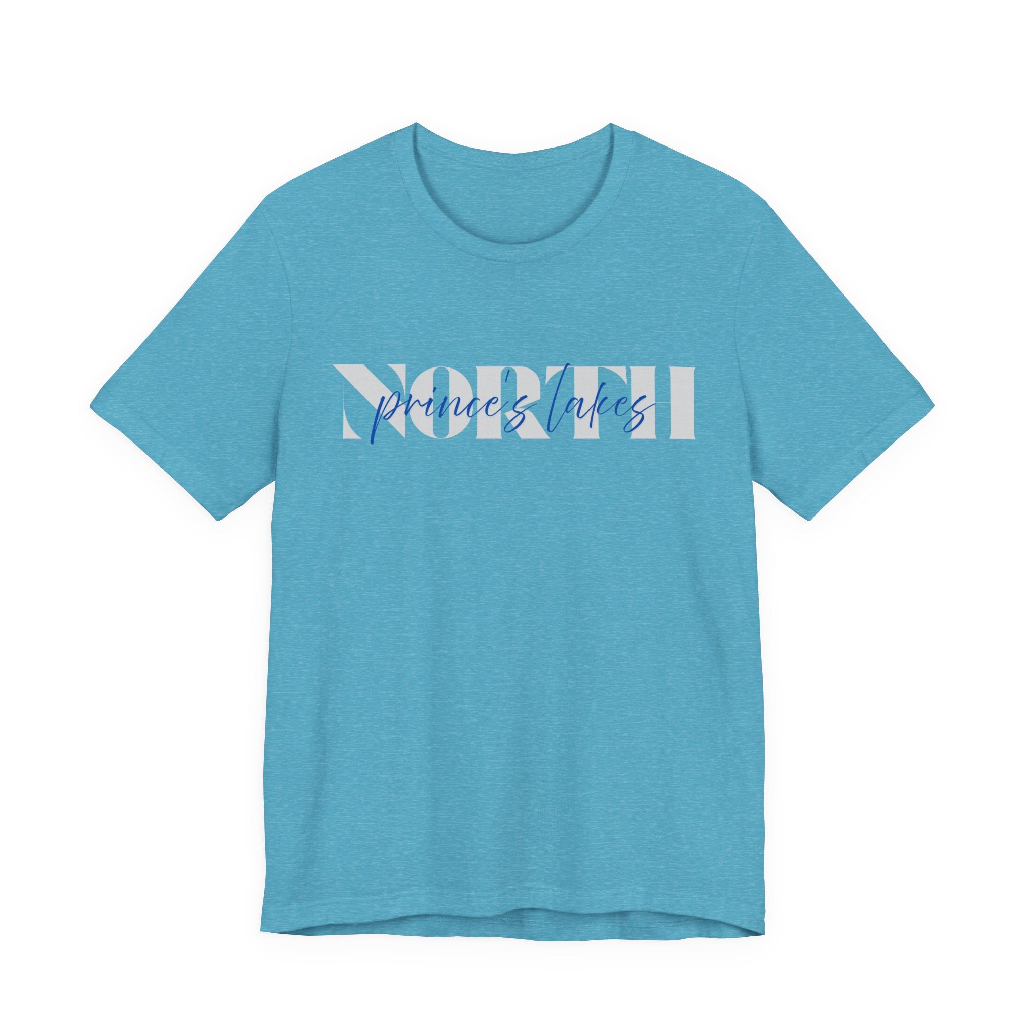 Prince's Lakes NORTH Tee — Script Graphic T-Shirt