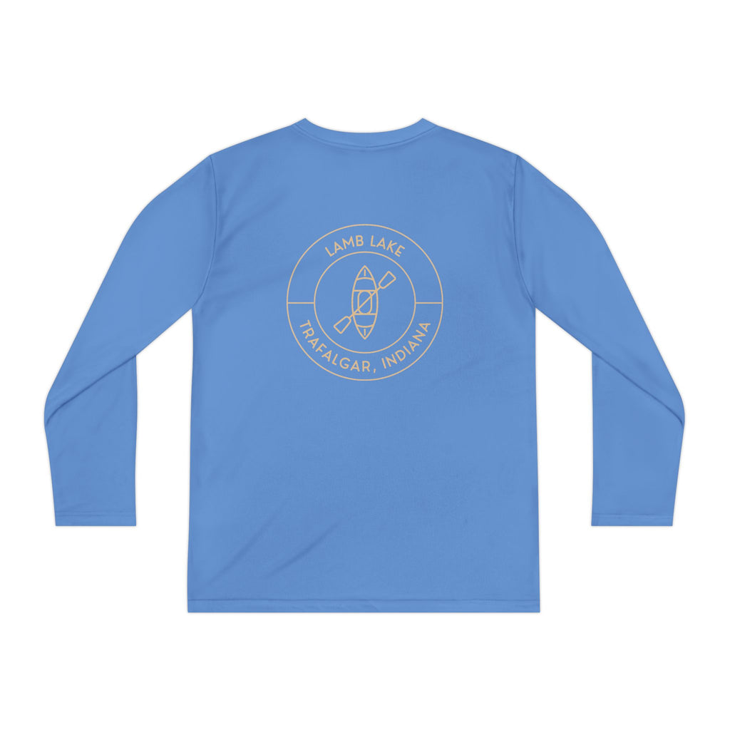 Youth Long Sleeve Tee - Lamb Lake Kayak Logo