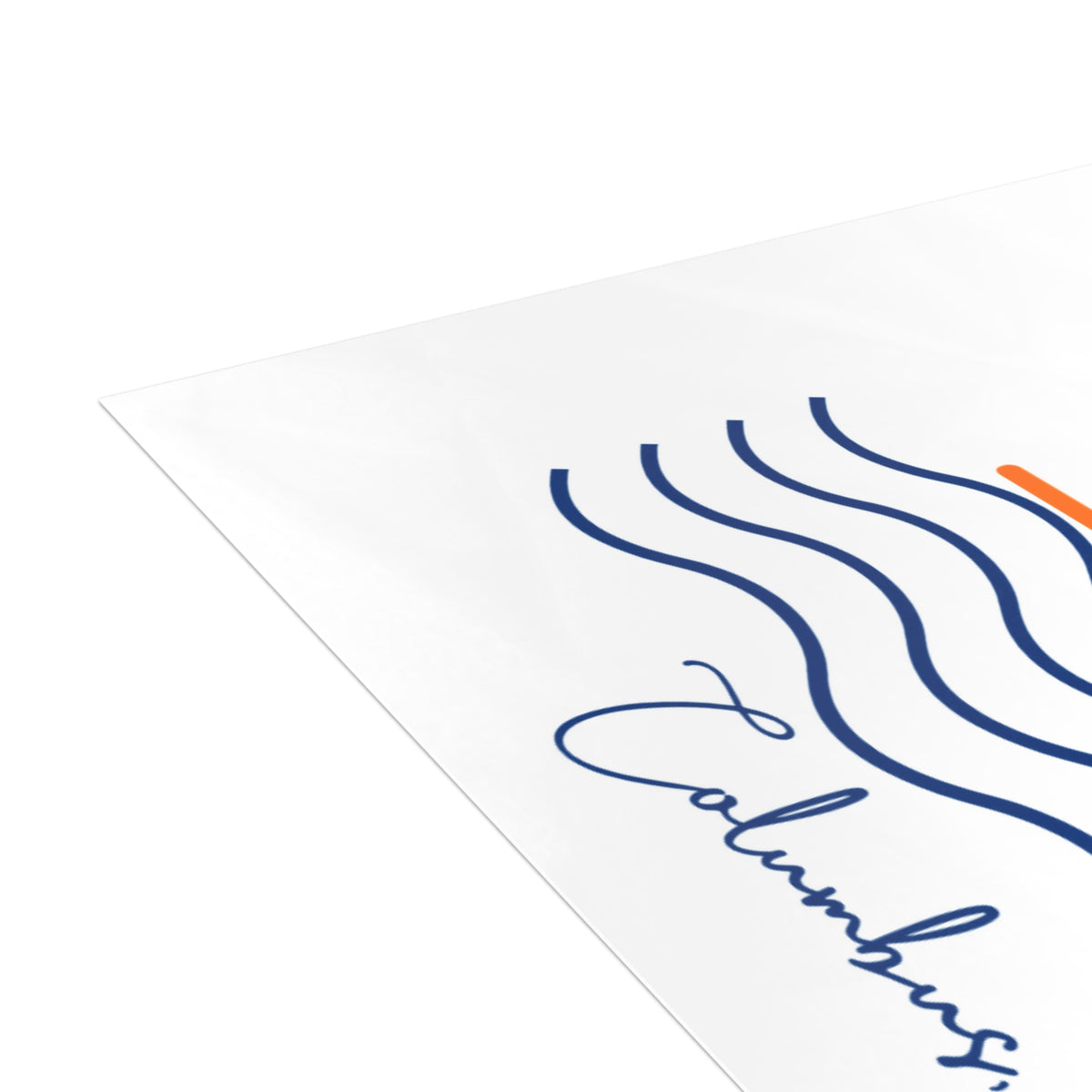 Postcard Bundles (envelopes not included) - Grandview Lake Script Sunset over Water