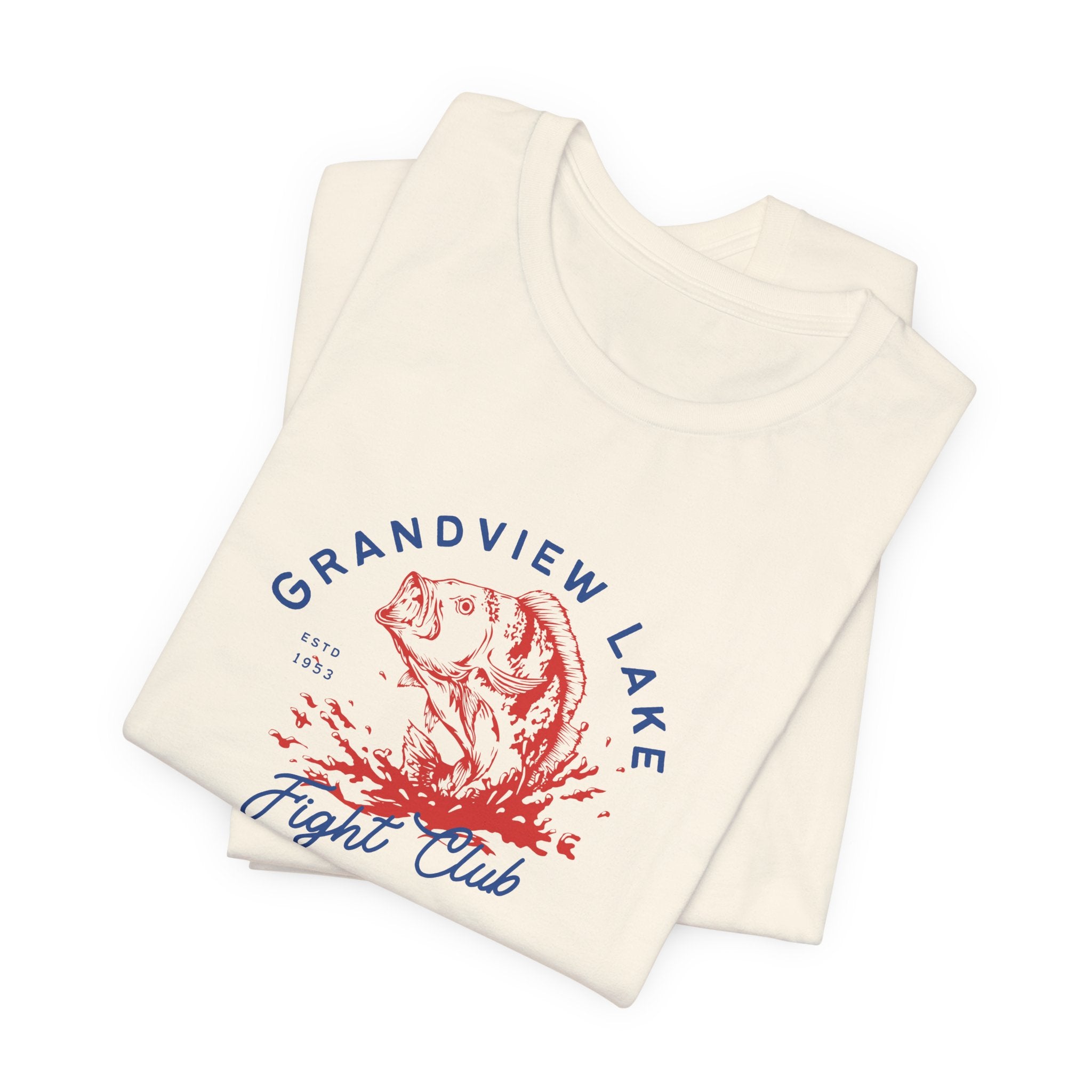 Grandview Lake Fight Club Fishing T-Shirt