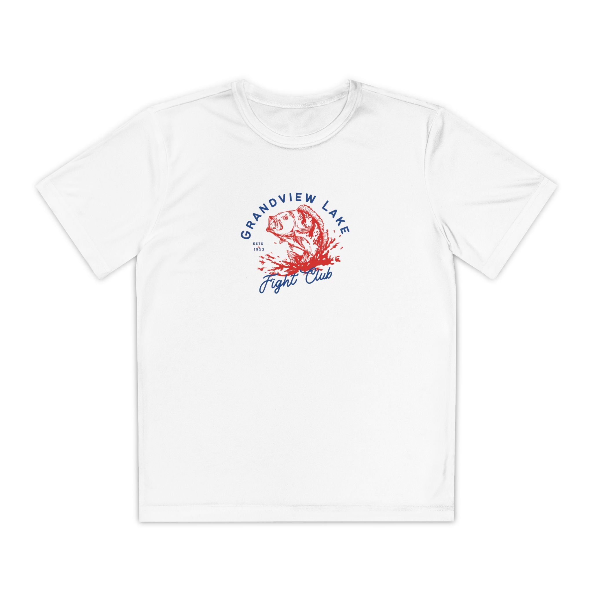 Youth Competitor Tee — Grandview Lake Fight Club Graphic T-Shirt