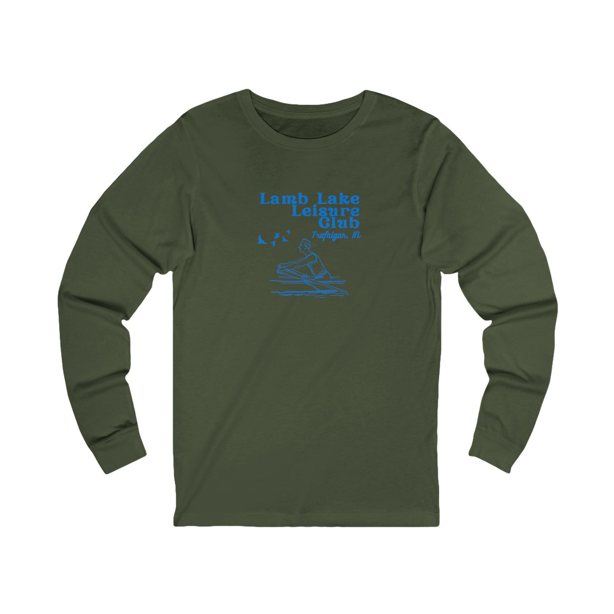 Lamb Lake Kayak Leisure Club Long Sleeve Tee