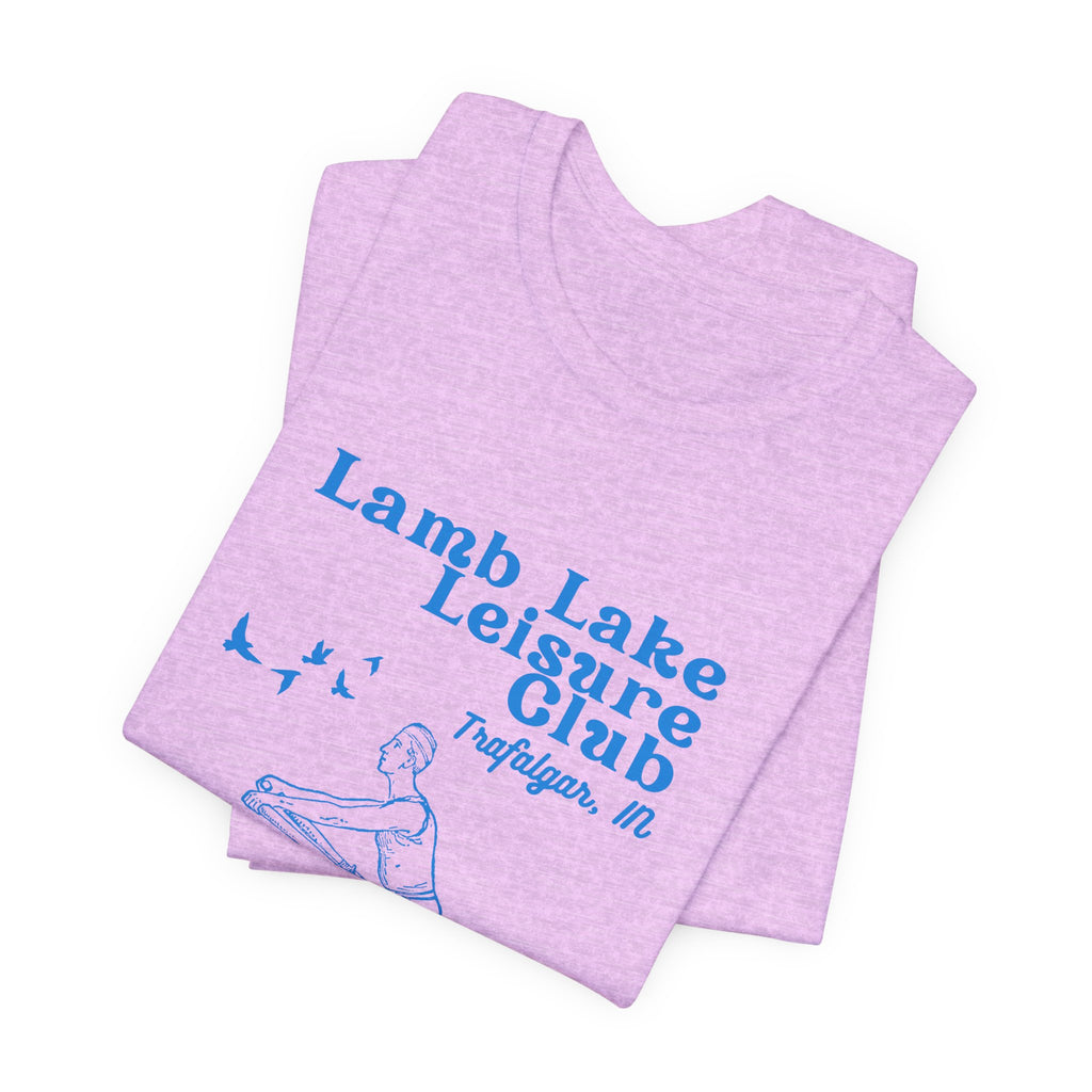 Kayak Tee – "Lamb Lake Leisure Club" Vintage Boating T-Shirt