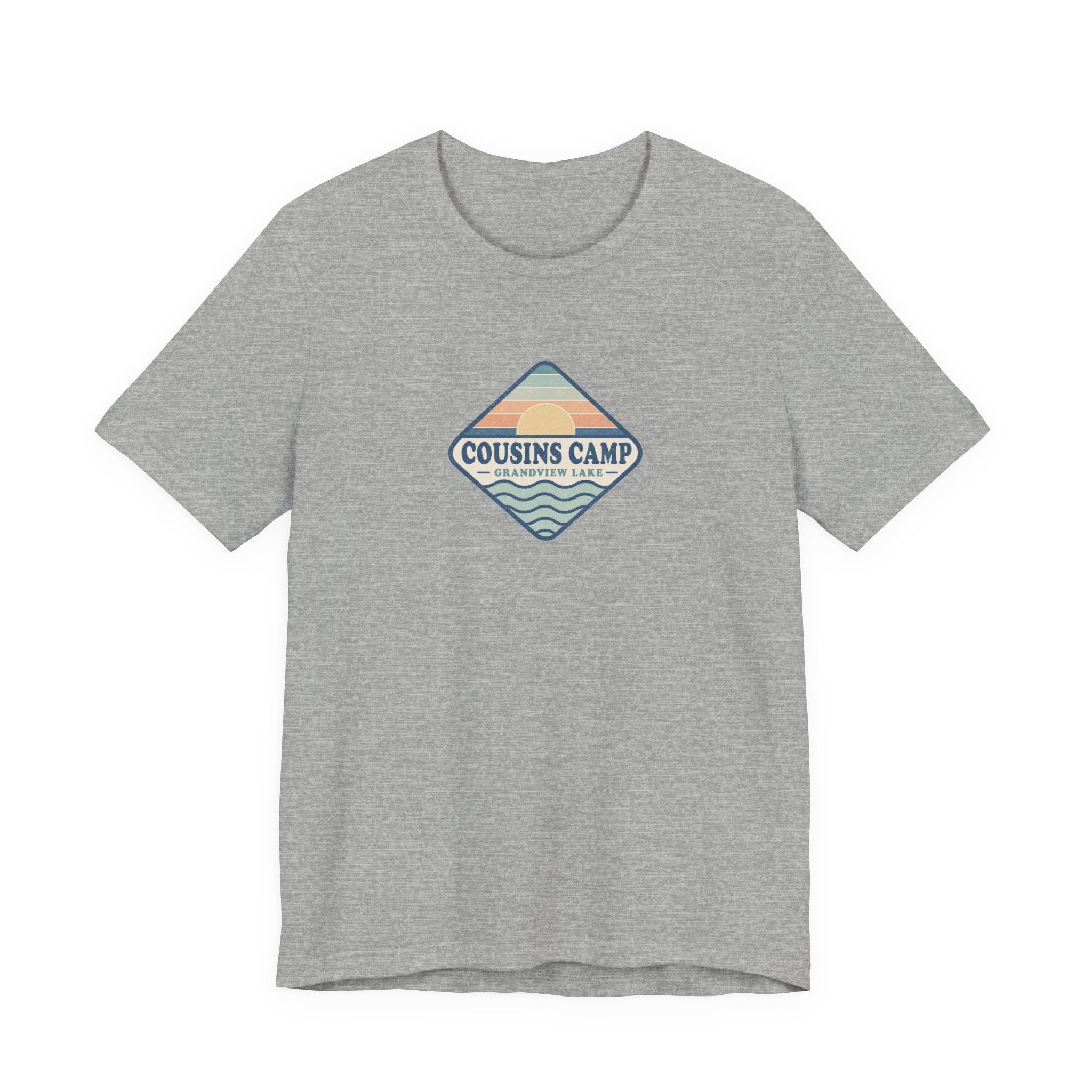 Camp Staff T-Shirt — 'Cousins Camp' Vintage Lake Tee