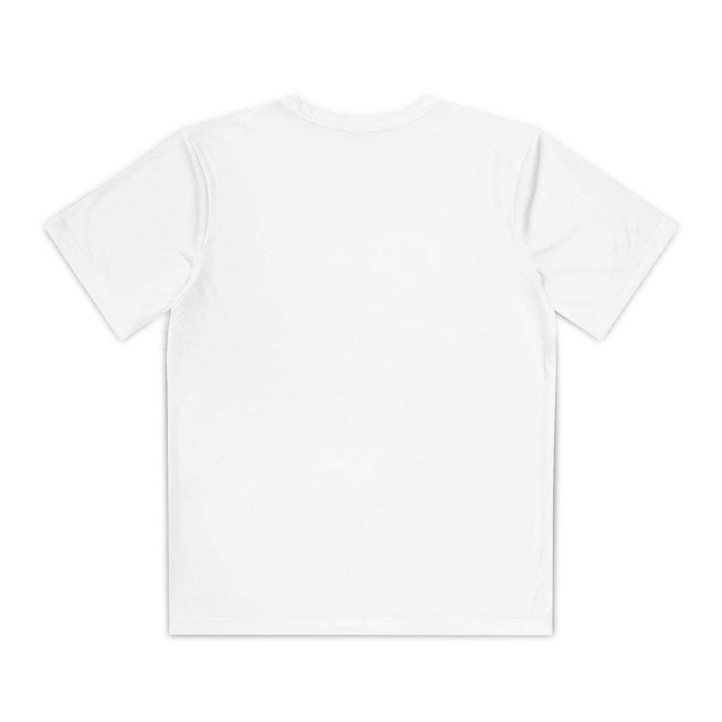 Prince's Lakes Youth Performance Tee — Retro Sunset Camp Shirt