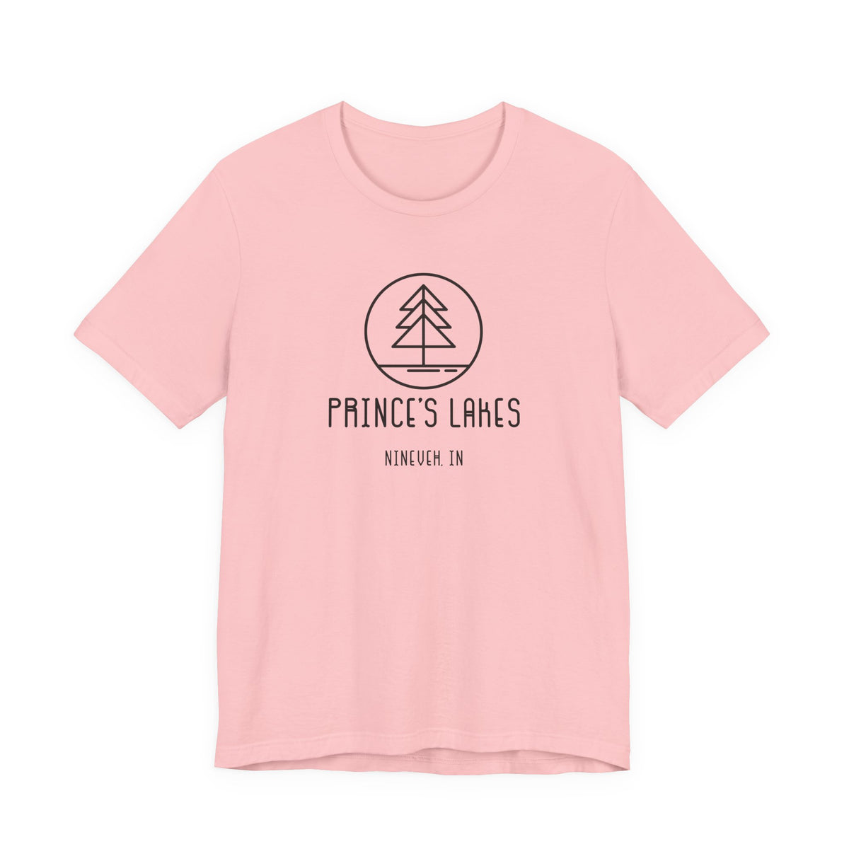 Prince's Lakes Minimalist Tee — Lake Forest Graphic Short Sleeve Shirt