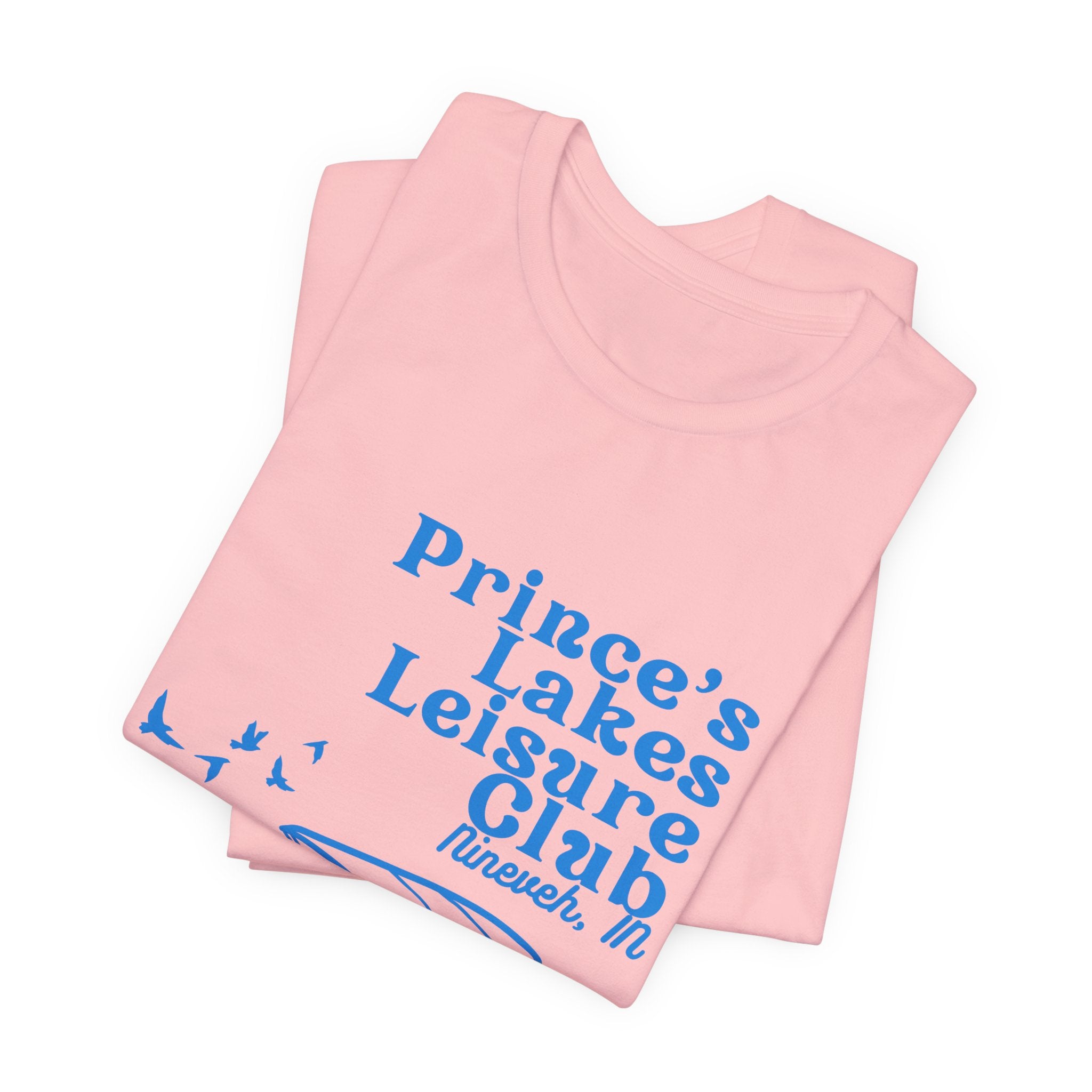 Lake Club Pontoon Boat Tee – "Prince's Lakes Leisure Club" Vintage Boating T-Shirt