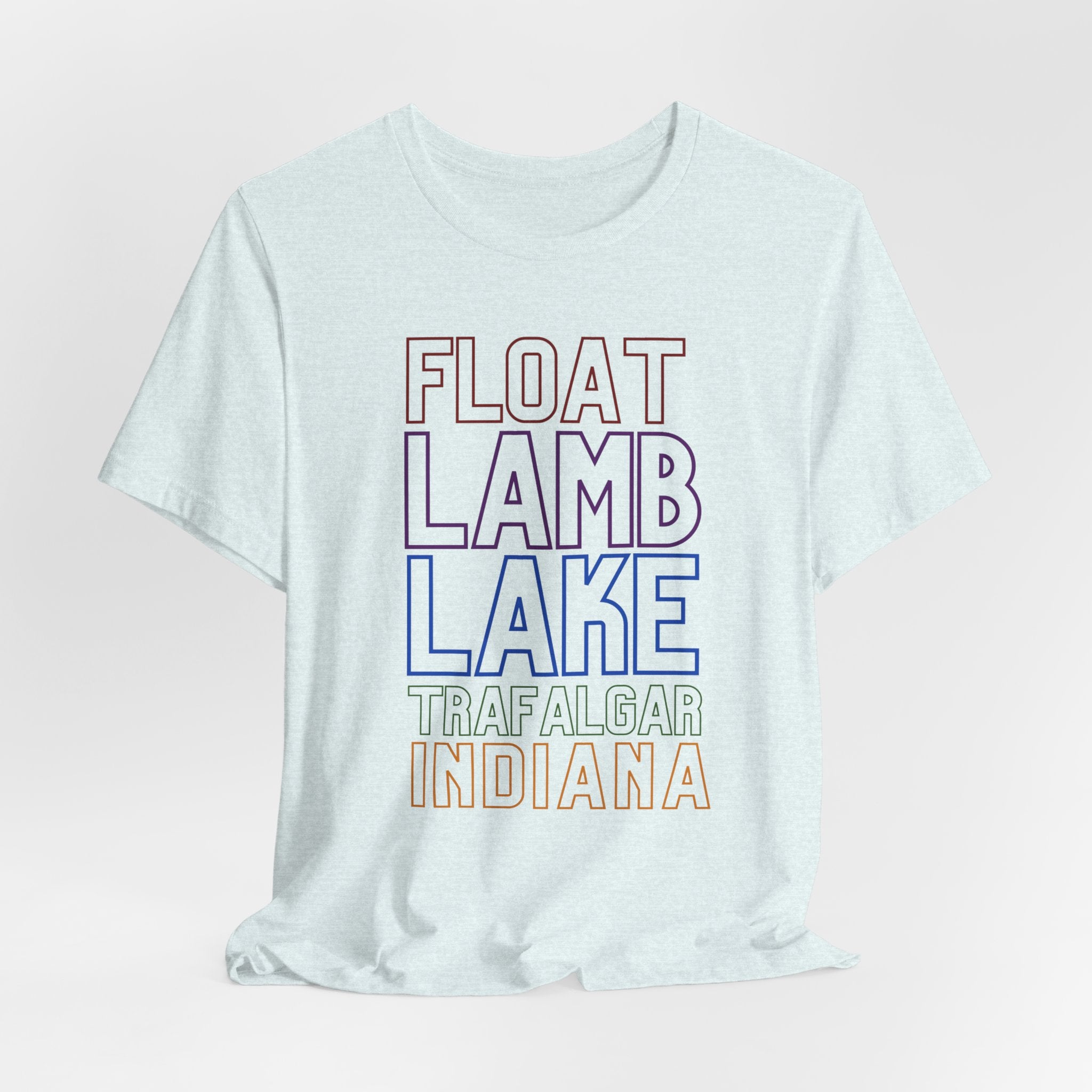 Float Lamb Lake Trafalgar Indiana T-Shirt