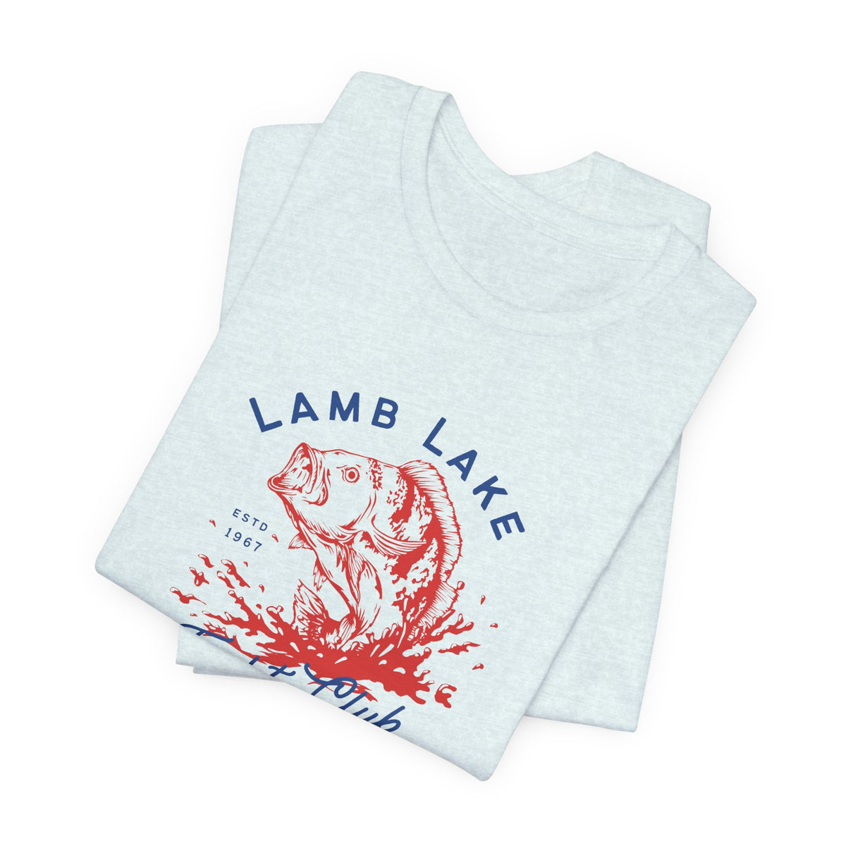 Lamb Lake Fight Club Fishing T-Shirt