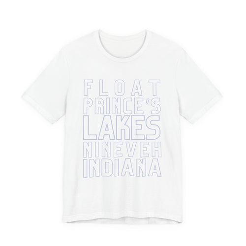 Float Prince's Lakes Nineveh Indiana T-Shirt